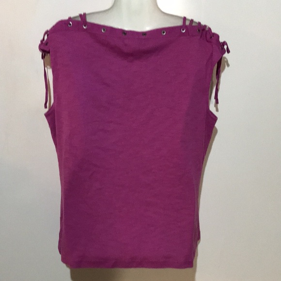 Chaps Lavander S/L Top - NWT - Picture 4 of 5